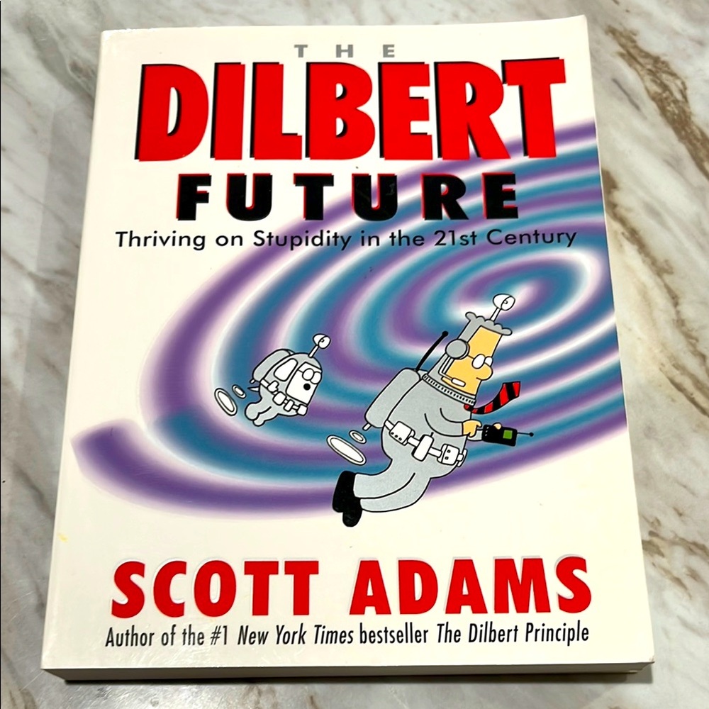 The Dilbert Future Softcover Book EXC